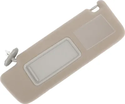 Imagen del producto de Parasol con espejo de maquillaje e iluminación, parasol para el interior del automóvil, repuesto para Land Cruiser Prado de 2002 a 2010, lado izquierdo, números de referencia: 7432060850B1, 74320 60850 B1