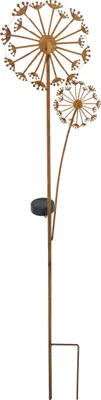 Produktbild von abc HOME | Gartenstecker Pusteblumen | LEDs | Solarpanel | Lichtsensor | 114 cm H