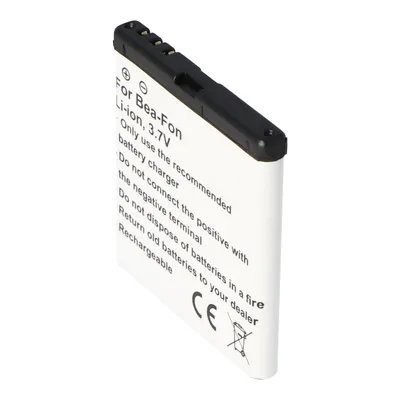 Image de Batterie adaptée au modèle de batterie Bea-Fon : S480 / SL580 3.7V 800mAh, max. 1000mAh