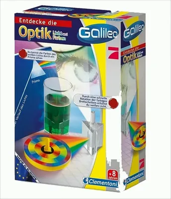 Produktbild von GALILEO Kleine Experimentierbox Optik ab 8 Jahren (69933.9)