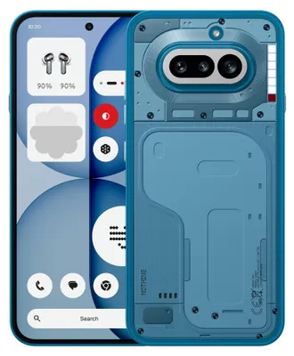 Produktbild von Nothing 4a, 17,2 cm (6.78"), 12 GB, 256 GB, 50 MP, Android 16.0, Blau