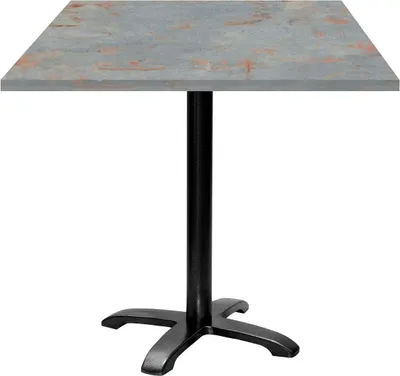Produktbild von Tisch 70 x 70 cm – Modell Bazila in Rostgrau