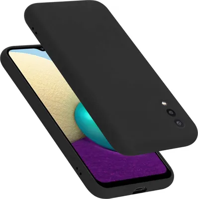 Zdjęcie produktu dla Cadorabo pokrowiec na Samsung Galaxy A02 / M02 silikonowy pokrowiec na telefon komórkowy wykonany z płynnego silikonu, odporny na zarysowania i wstrząsy pokrowiec ochronny na Samsung Galaxy A02 / M02
