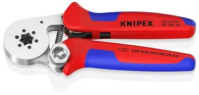 Productafbeelding van KNIPEX 97 55 14 SB - Krimptang