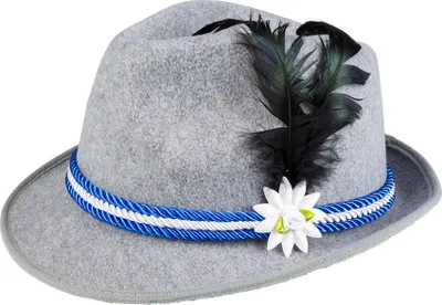 Produktbild von Boland 654242, Karnevalskostüm-Hut, Erwachsener, Männlich, Polyester, Feather, Blau, 141 g