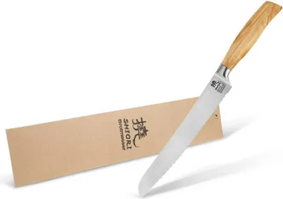 Obrázok produktu pre Shiori Hamburg Surai - Nôž na chlieb z nemeckej ocele 1.4116