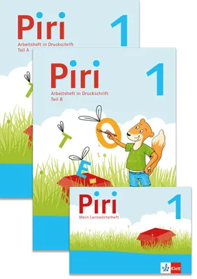 Obrázek produktu pro Piri 1. Arbeitsheft in Druckschrift Klasse 1