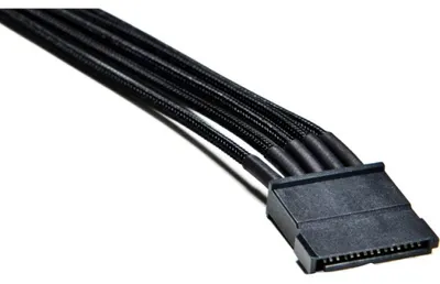 Produktbild von be quiet! CS-3310 Adapterkabel - 30 cm - für Stromversorgung, SATA-Laufwerk - SATA / SATA - Schwarz