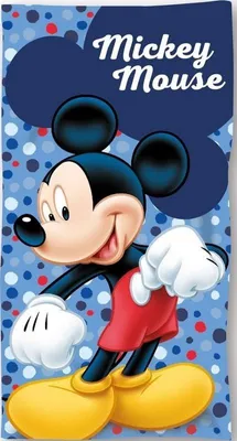 Obrázek produktu pro Plážová osuška z mikrovlákna Disney Mickey
