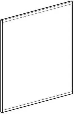 Produktbild von Geberit Option Plus Square Lichtspiegel, direkte und indirekte Beleuchtung, Breite 60cm, 502.781.14.1