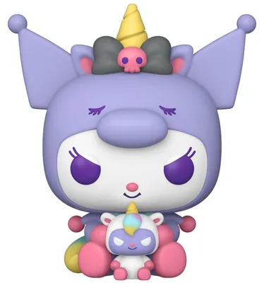 Productafbeelding van Hello Kitty en vrienden POP! Sanrio vinyl figuur, Kuromi, 9 cm