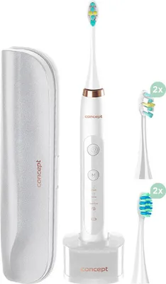 Produktbild von Schallzahnbü rste mit Reiseetui Perfect Smile weiß  ZK7010