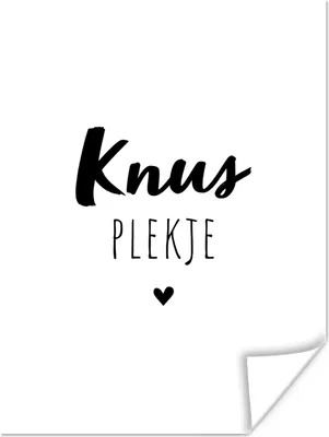 Produktbild von MuchoWow® Poster Zitate - Gemütliches Plätzchen - Garten - Text 120x160 cm - Wandbilder