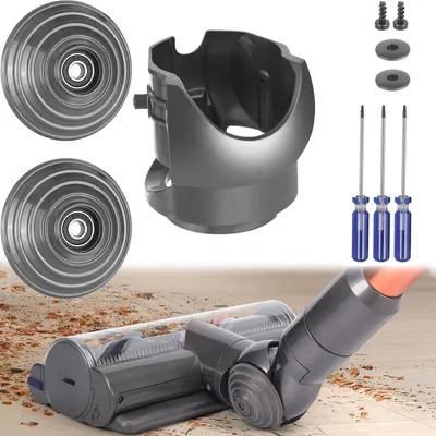 Obrázek produktu pro Náhradní kolečko + připojení čisticí hlavy pro vysavače Dyson V10, V11, V15 – náhradní díly, čisticí hlava s točivým momentem 100 W