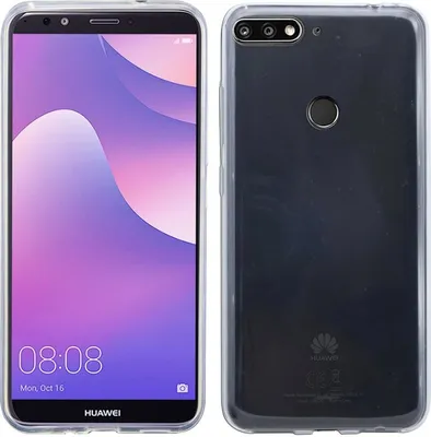 Produktbild von Honor 7C Pro Handy Silikon Schutzhülle Cover Case Transparent