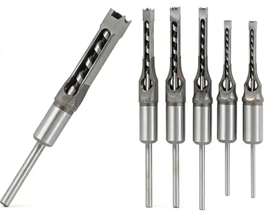 Obrázok produktu pre Solidchoice – Súprava 6 vrtákov do dreva s štvorcovými otvormi