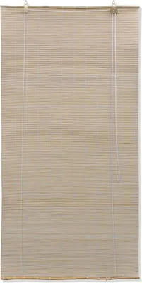 Produktbild von vidaXL Bambusrollo Natur 120x220 cm