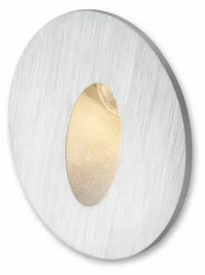 Image de ELICA R encastré aluminium brossé 230V LED 3W IP54 3000K