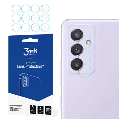Produktbild von 3mk Hybridglas Lens Protection für Samsung Galaxy A82 5G Kamera Objektiv Kameralinse 0,16mm 6H (4 Stück)