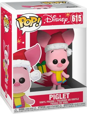 Produktbild von Disney Holiday Winnie The Pooh - Piglet 615 - Funko Pop! - Vinyl Figur