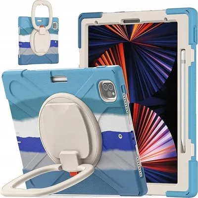 Produktbild von Tasche für iPad Pro 12.9" 2020/218 mit Drehständer Blau