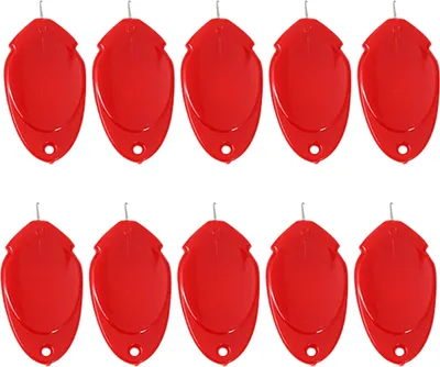 Produktbild von 10pcs Nadel -Threader Automatisch DIY Plastic Haken Design Nähfaden für den Haushalt-Rot