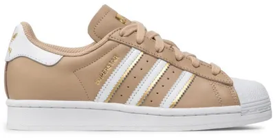Productafbeelding van adidas Superstar in beige, goudkleurig metallic (dames) - EU 39 1/3