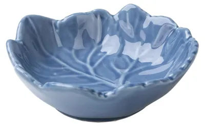 Immagine prodotto di Ciotola da cucina "Weinblattschale" da 12 cm, colore blu denim