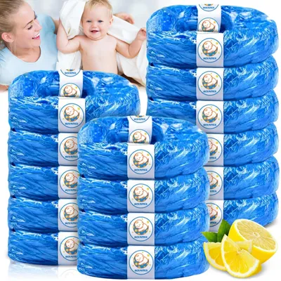 Imagen del producto de Juego de 15 recambios para cubos de pañales, con propiedades neutralizadoras de olores y antibacterianas