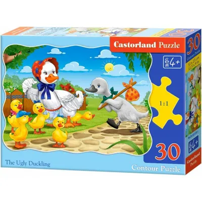 Produktbild von CASTORLAND Puzzle Hässliches Entlein 30 Teile
