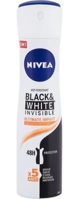 Immagine prodotto di NIVEA Invisible Black&White Ultimate Impact Deodorant Spray 150 ml