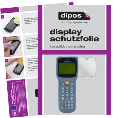 Produktbild von 6x Schutzfolie für Unitech HT630 klar Displayschutzfolie Folie Display Schutz