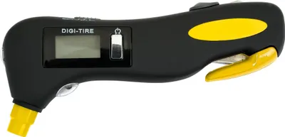Obrázek produktu pro Digitální pneuměřič 5v1 / svítilna / bezpečnostní kladivo / řezák