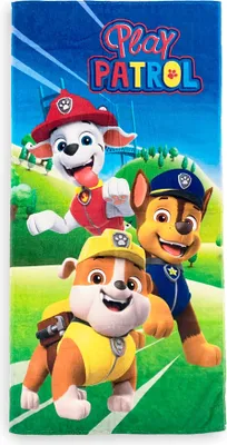 Produktbild von Paw Patrol Kinderhandtuch Strandtuch für Kinder, 70cmx140cm