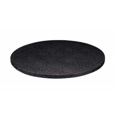 Produktbild von Cake Board rund Schwarz 30 cm x 1,2 cm Decora