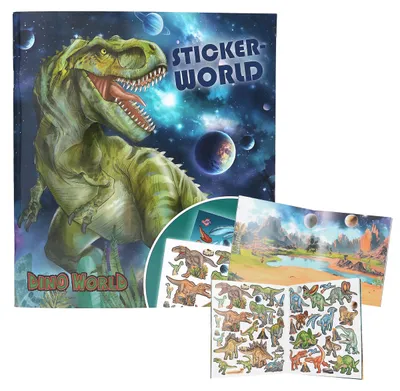 Immagine prodotto di Depesche Vertrieb GmbH & Co. KG Dino World Stickerworld GALAXY