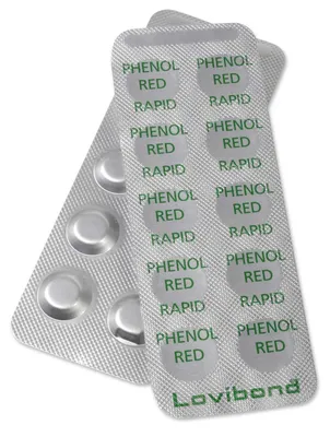 Produktbild von Phenol Red Rapid 150 Tabletten (15 Streifen)