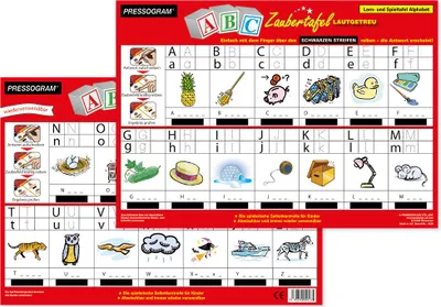 Produktbild von TimeTEX Zaubertafel "ABC" Lautgetreue Worte