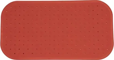 Produktbild von MSV Dusch-/Badeschutzmatte Bad - Gummi - Terrakotta - 36 x 76 cm