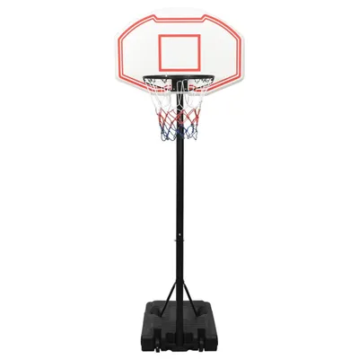 Image de vidaXL Pied de basket-ball blanc 237-307 cm polyéthylène