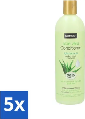 Produktbild von Sence - Aloe Vera - Spülung - Feuchtigkeitsspendend - 400 ml - Vorteilspack - 5 Stücke