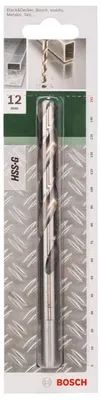 Immagine prodotto di Trapano per metallo Bosch HSS-G DIN 338 12,0x101x151 2609255058