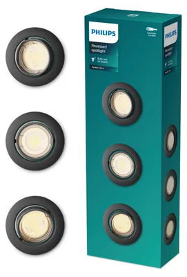 Zdjęcie produktu dla Philips 8720169376083, LED, 220-240 V, Czarny