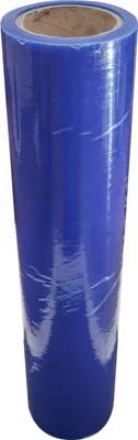 Produktbild von Abdeckfolie Schutzfolie selbstklebend für Glas Fenster Spiegel blau 500 mm x 100 m