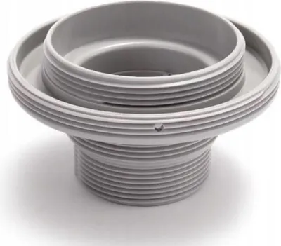 Produktbild von INTEX 10744 Gewindeanschluss 38 mm – Original Intex Anschluss für Schläuche und Poolpumpen – Ersatzteil