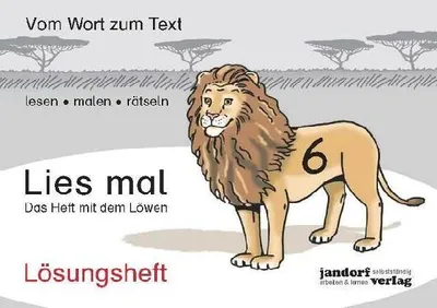 Produktbild von Lies mal 6 - Das Heft mit dem Löwen. Lösungsheft