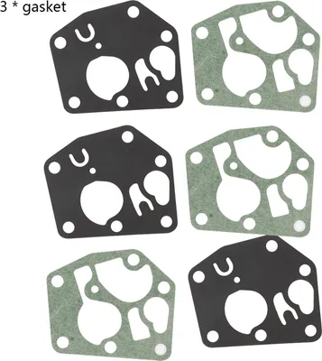 Image de 3 x Briggs et Stratton membrane/joint de carburateur 795083 495770