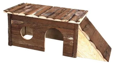 Produktbild von Karlie Wonderland Naturhaus Skippy - Nagetierhäuser - Holz - Natur - 54x23x20 cm