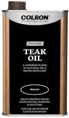 Produktbild von Colron Teak Oil 500 ml – Teaköl für Terrassen und Gartenmöbel
