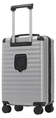 Produktbild von 3-teiliges Kofferset - Trolley Koffer - 51/61/71 cm - 360° Spinnerrollen - TSA-Schloss - ABS Hartschale - Klappbarer Becherhalter (M) - Erweiterbar (L & XL) - Silber